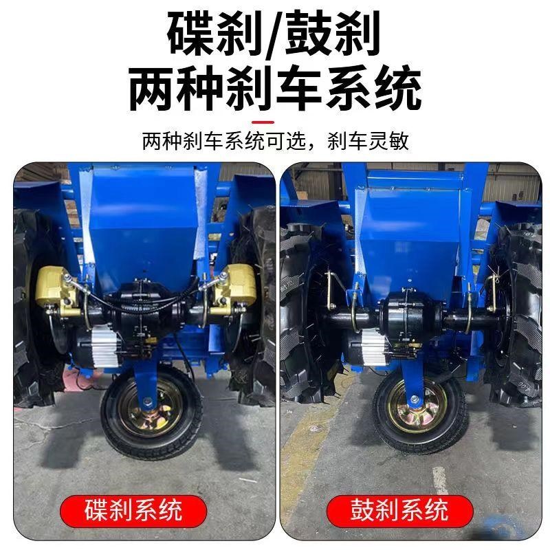 电动鸡公车农用四轮手推车家用双轮搬运车新款果园爬坡运输小推车