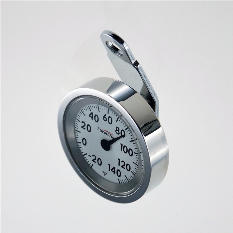 原装Formotion 防尘铝合金防水摩托车通用车载温度表