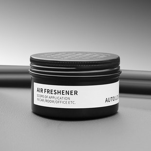 汽车香膏车内固体香水车载香薰古龙柠檬桂花水蜜桃白玉兰味男女士