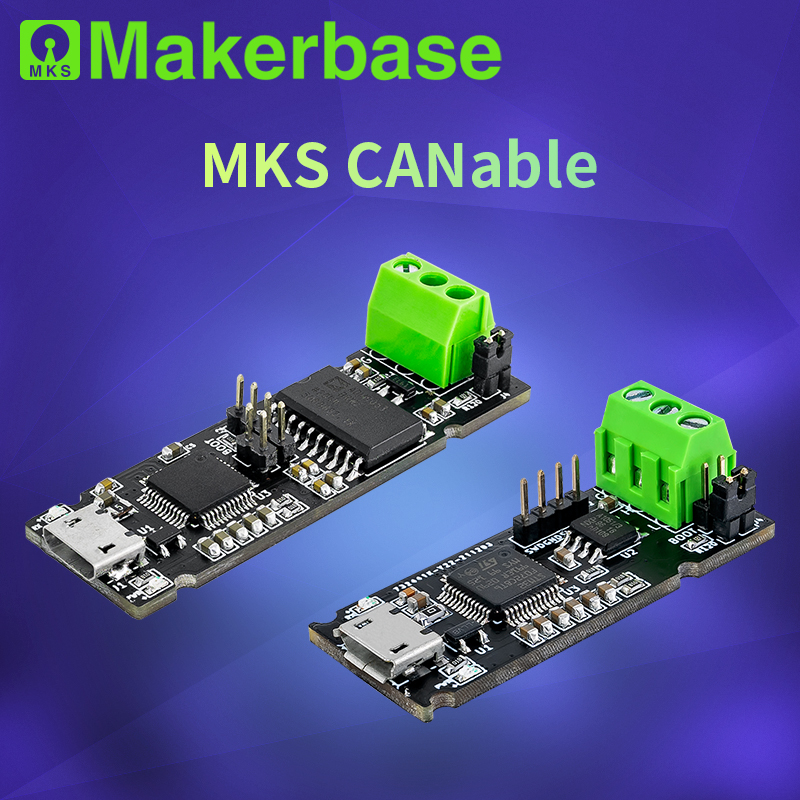Makerbase CANable usb转can模块 can调试助手can总线分析仪 隔离