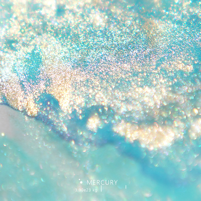 【特别璀璨版】强闪彩色墨水金粉闪粉彩墨钢笔蘸水笔玻璃笔可用