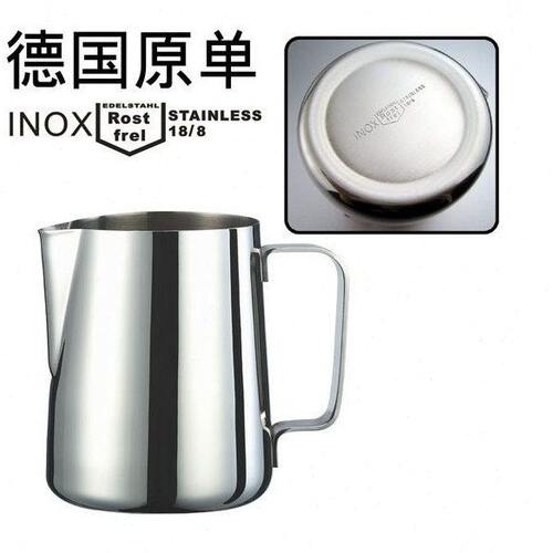 咖啡拉花杯 304不锈钢拉花壶新款奶泡缸咖啡机配套奶泡杯花式尖嘴