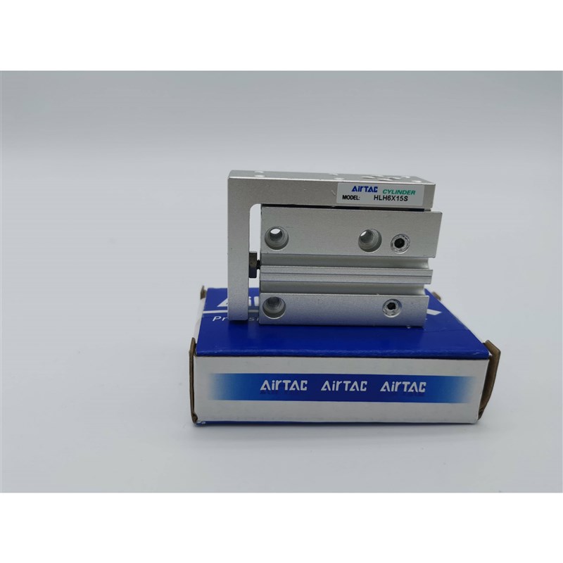 亚德客滑台气缸HLH16/20X5X10X15X20X25X30X40X50X60-S侧轨精密型