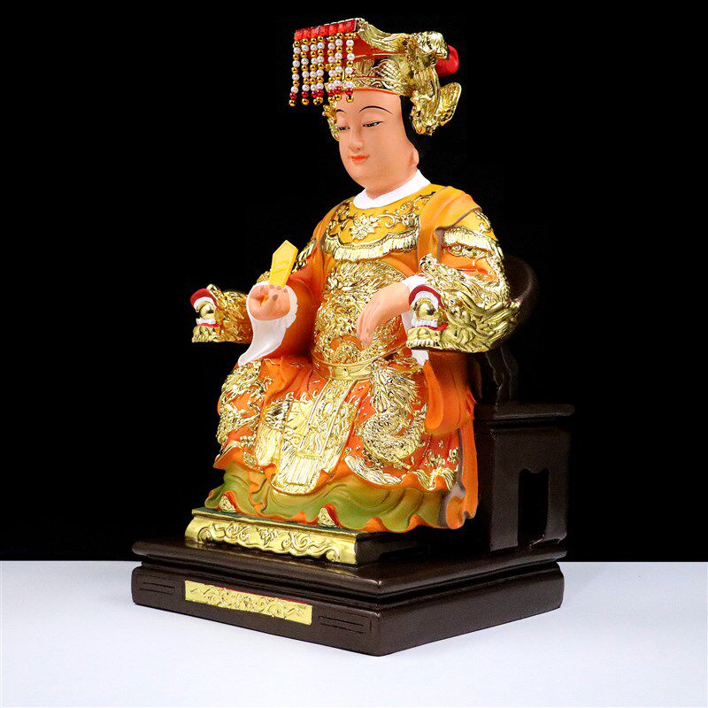 包邮树脂像 西王母神像 王母娘娘十二老母像家用工艺品桌面摆件