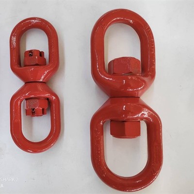 带轴承神力旋转环吊环8字环带轴承旋转吊环起重吊环对称环连接环