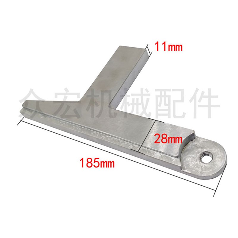 极东封边机齐头支撑板挡板电机底板靠模燕尾板方R形铝板封边机配