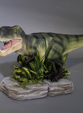 创意儿童恐龙书立架卡通学生书靠简约现代桌面收纳书挡书桌摆件