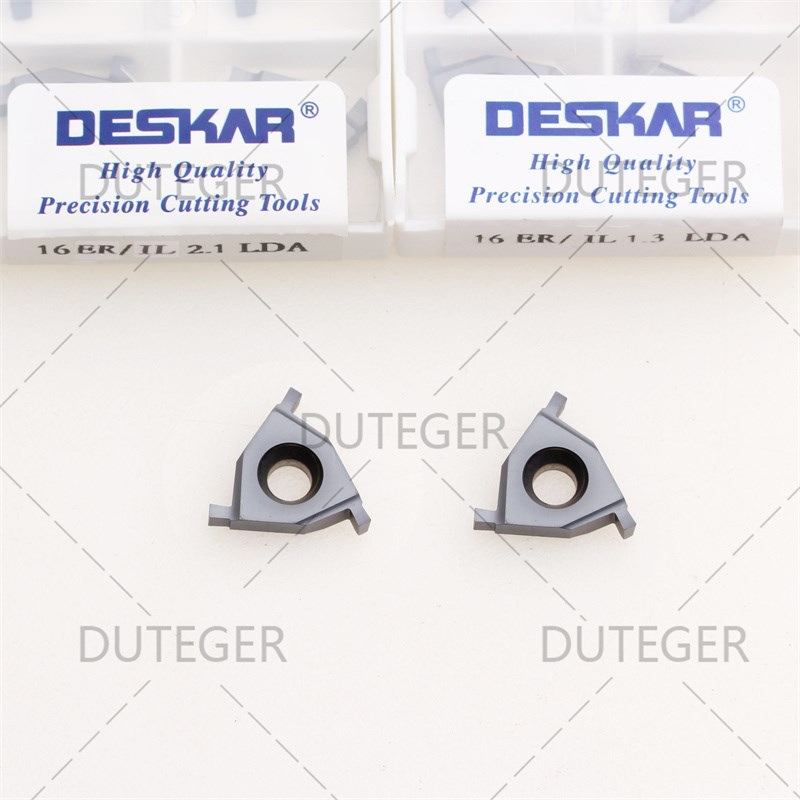 DESKAR戴斯卡平装切槽刀片16 ER/IL 0.7 LDA 0.7-3.0浅槽刀粒