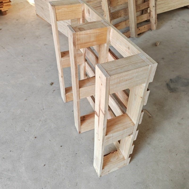 叉车实木托盘物流卡板露营地台工厂仓库货架底托防潮垫板木架定做