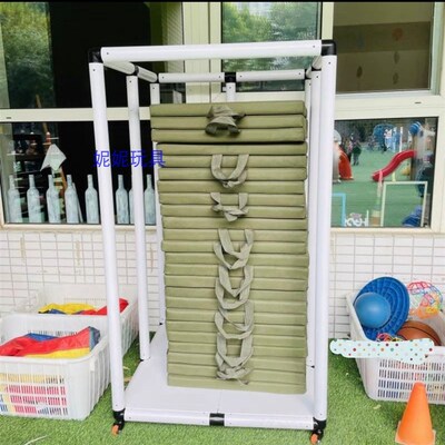 幼儿园感统训练器材体操垫收纳架儿童垫子架塑料加厚滑板车架