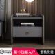 床头柜轻奢现代简约皮质全实木卧室意式 储物小户型床边柜 高端整装
