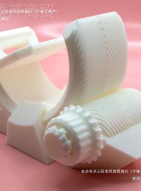 HAR新d款 3D P齿rinted Herringobne Gear Phone Stan桌面轮手机