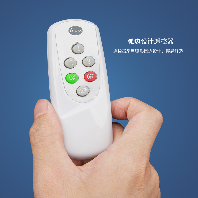 遥控开关智能手动双控二三四路灯饰数码分段220V家用无线控制器