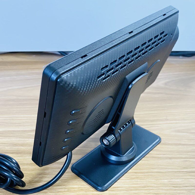 车载用显示屏幕高清倒车摄像头影像监控器12/24V全视角IPS玻璃面