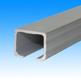 兴达I型铝滑轨1.0米 移门工程轨道推拉门折叠门用吊轨铝合金轨道