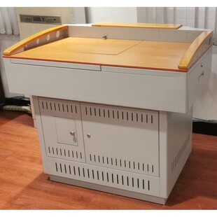 多媒体讲台钢制多功能老师讲桌学校教师电教室讲台桌带抽屉演讲台