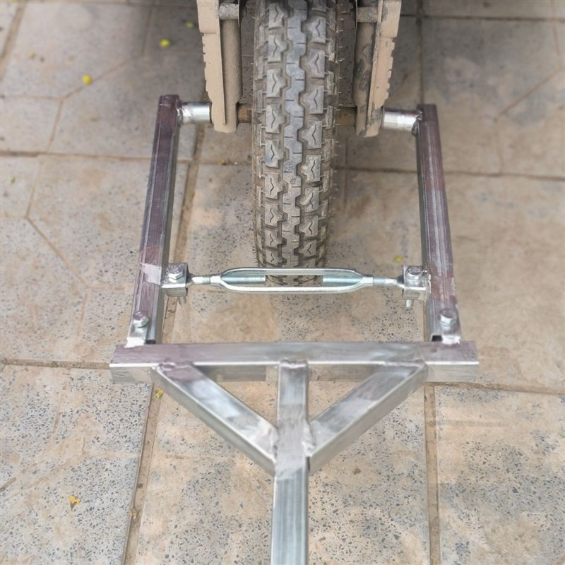 加厚新款电动三轮车拖车器三轮摩托车牵引钩拖车挂钩支架救援工具