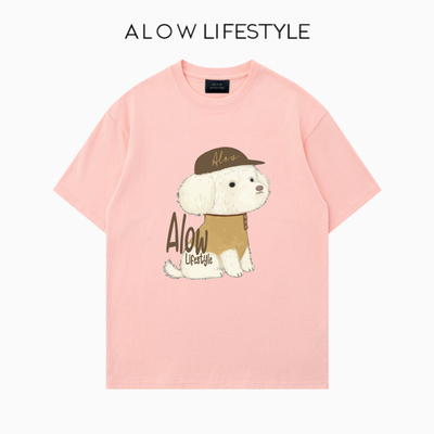好看！超爱！ALO新款纯棉短袖T恤