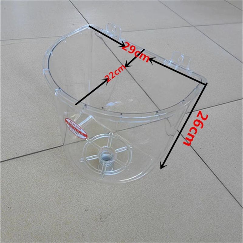 地源热泵暖气采暖炉锅炉PC透明方口半圆加水斗加水器漏斗膨胀水箱