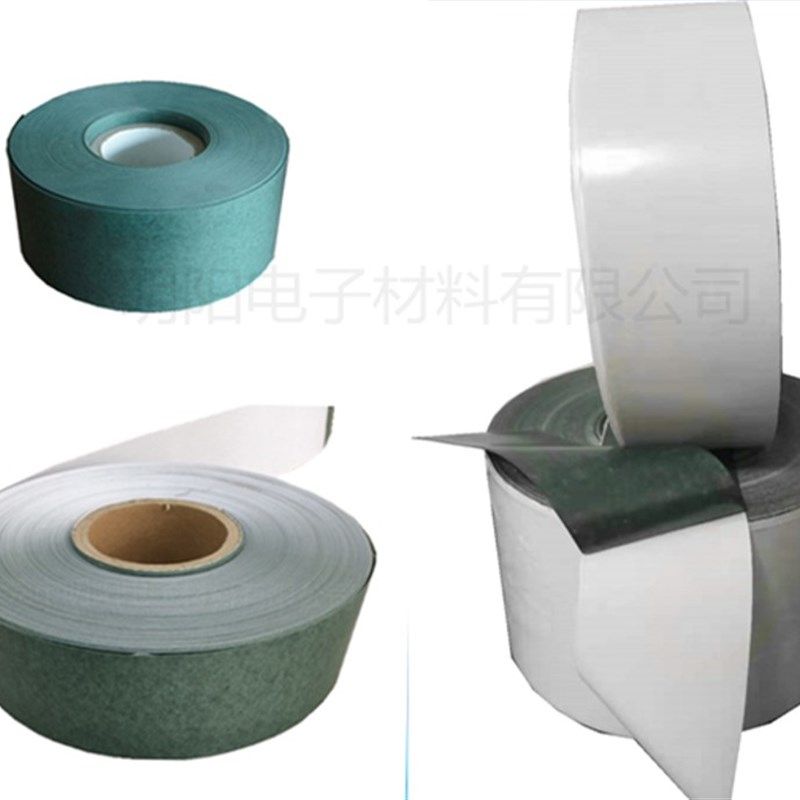 青稞纸覆胶0.2厚 绝缘材料垫片密封耐高温粘性超强动力锂电池维修