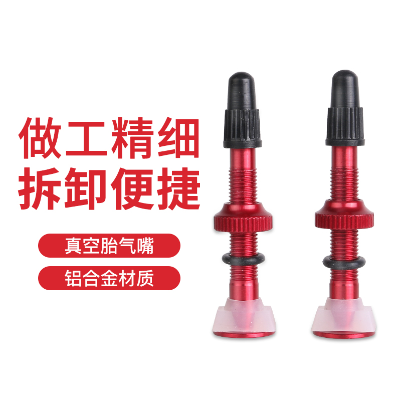 管胎法嘴真空胎通用气嘴自行车真空胎48mmN法式真空汽嘴气门芯工