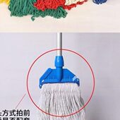 棉线蜡拖头拖把头墩布头可拆洗配件吸水不掉毛地拖水拖加厚替换布