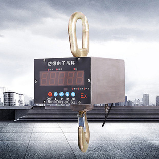 防爆吊钩秤 本安防爆吊秤500kg-3吨吊钩秤朗科OCS-EX防爆电子吊秤