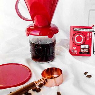 台湾新款Mr Clever 聪明杯稳定手冲简单过滤滴滤式滤泡式咖啡滤杯