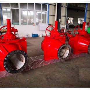 手动伞齿轮管夹阀/大口径 LAD-GJ41X