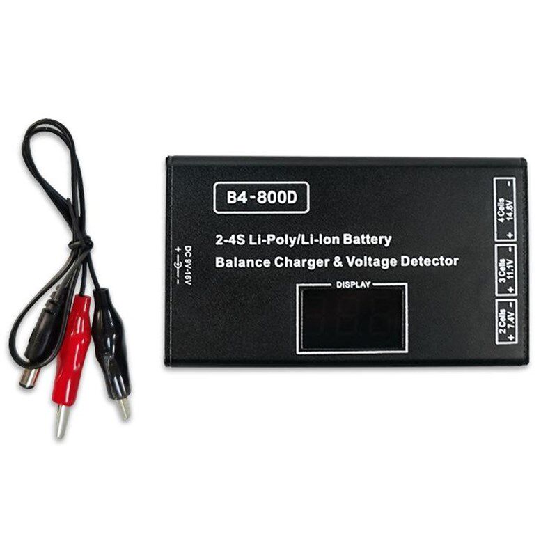 4充电器C-800D 航模锂电池充电器 2S 3S 4S 平衡充 4带显示屏