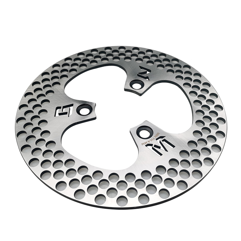 220雷霆碟电动车改装7.0孔距刹车盘大孔超大飞机声电摩固定碟刹盘