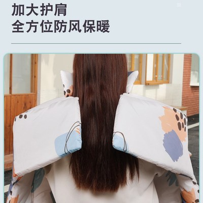 三合一新型pu双面防水挡风被冬款C加大加宽侧翼加长特大号侧翼保