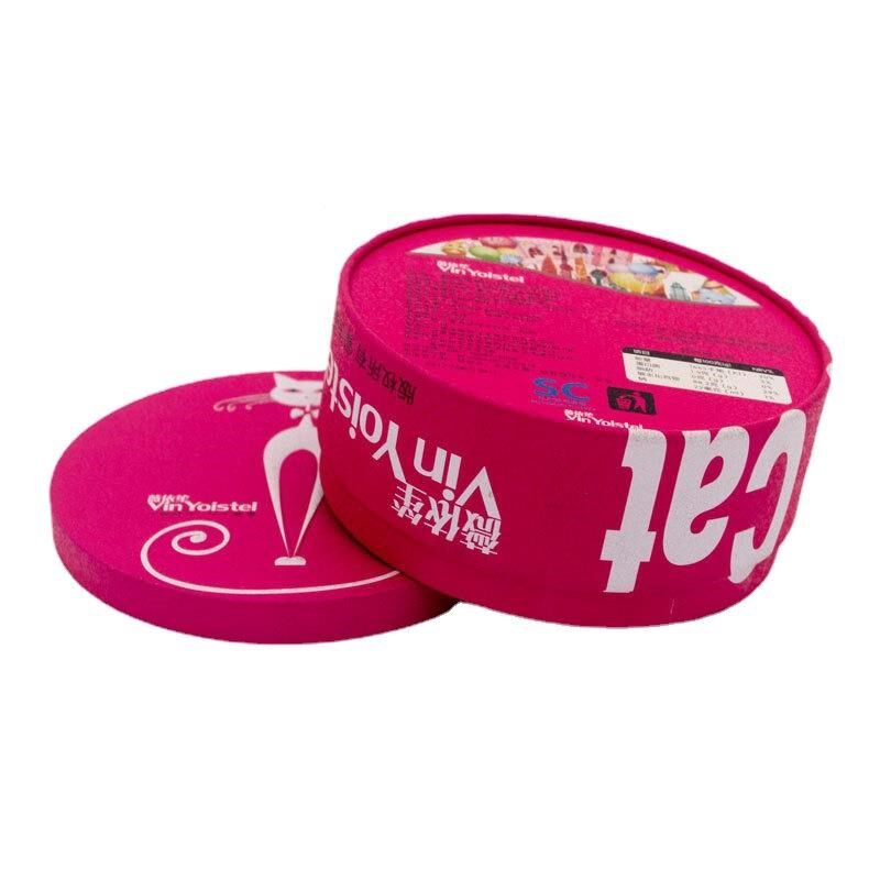 工口厂供应化妆品圆形铁盒 发绳纳金IVP盒 108mm直属径圆罐收马铁