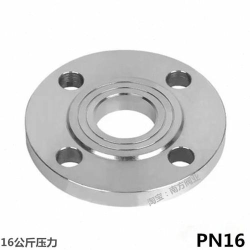 不锈钢平焊法兰盘PN16公斤焊接锻打304法兰片dn25 50 65 100 150