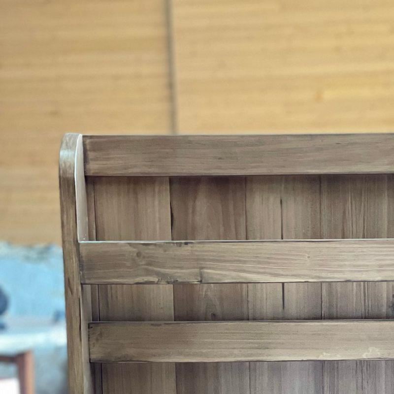 实木厨房置物架复古做旧壁挂多层蝶碗盘架收纳架子餐具展示架层架