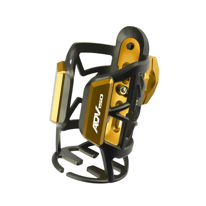 适用大阳ADV150/350 改装保险杠饮料支架 铝合金水杯架配件