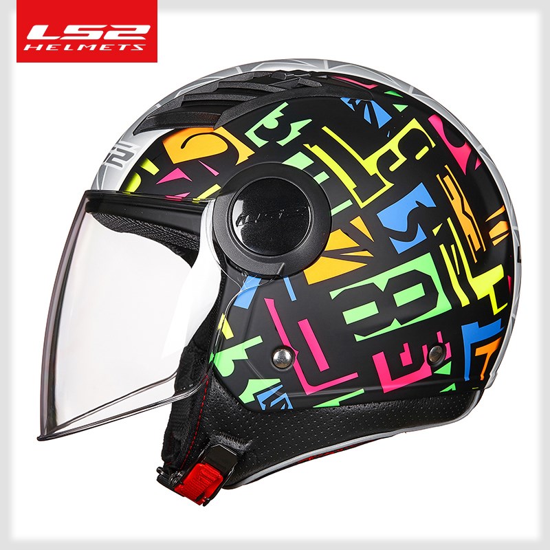 半盔男女头盔四分之三加大大号电动车安全帽3c认证OF562