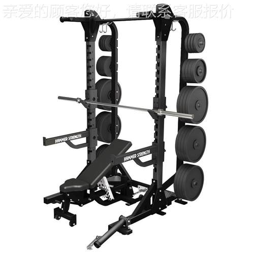 框式蹲多功练能史密斯机深架健身房GC-4078B力量训器械龙门架器商
