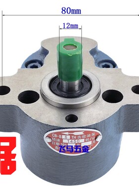 4028锯床液压油泵CB-B4/B6齿轮泵常州宏志液压油泵厂锯力煌晨龙