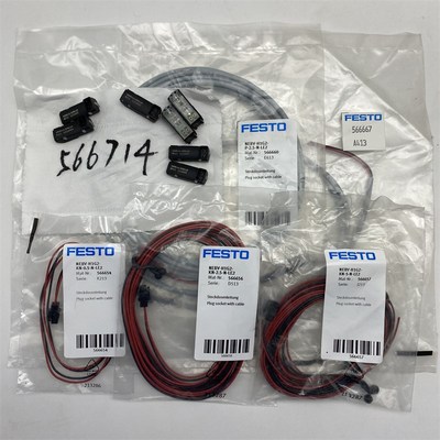 FESTO费斯托VUVG附件电缆插头插座NEBV-H1G2-P-KN-1-2.5-5-N-LE2