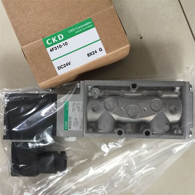 原装CKD电磁阀4F310-10-DC24V 4F310-10-AC220V 4F310-08-B-DC24V