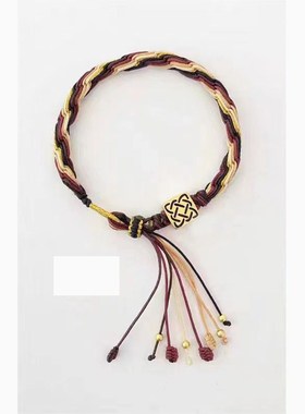 原衍生神枫原万叶印象手链w散兵动漫游戏卡通手工轮回编织手绳