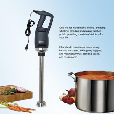 750W16inch不锈钢多功能商业浸入式便携式手持电动搅拌机均质机