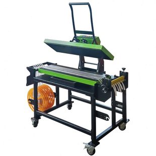 织带锦旗压烫机 30*100cm平板热转印烫画机 织带图案烫印挂绳印标