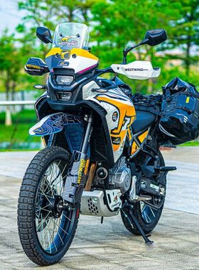 WESTWIND西风春风450MT挂包边包越野摩托包扩展包挂包支架