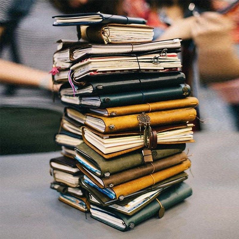 限量手账本复古活页旅行笔记本记账记事本牛皮本子日记本tn手帐本