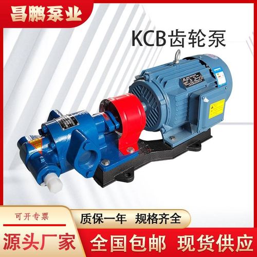 KCB55电动齿轮泵 铸铁卧式抽油泵 汽柴油润滑油导热油输送泵
