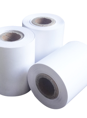 收银机纸卷57*50热敏纸58mm热敏影C印纸收款纸5750超市小票纸100