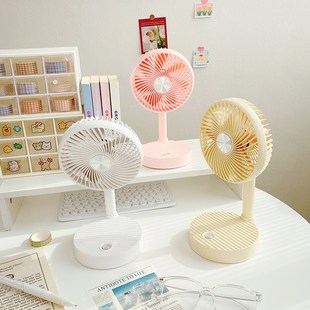 台式 办公室桌面学生宿舍 小风扇静音大风力usb充电迷你简约便携式