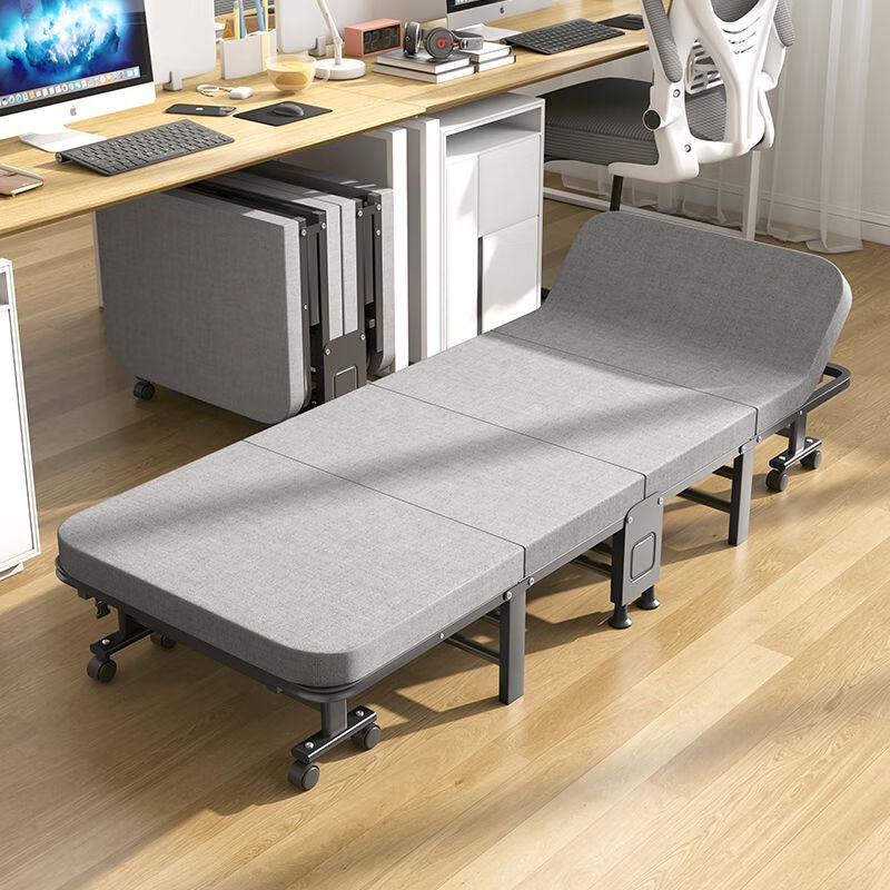 折叠床办公室午休床单人午睡神器家用成人行军床可携式医院陪护床
